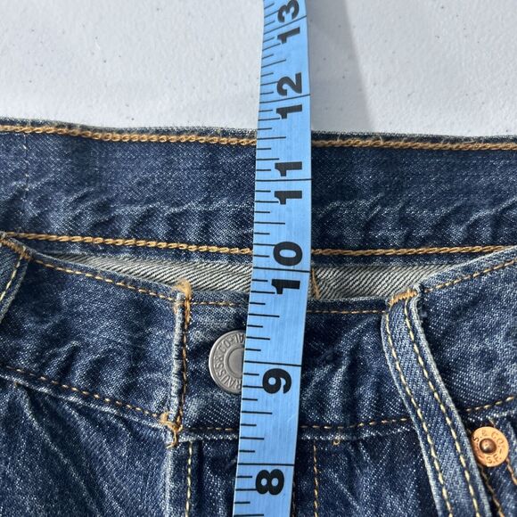 Levis 501 Jeans Womens 26 X32 Blue Original Fit Denim - Picture 6 of 11